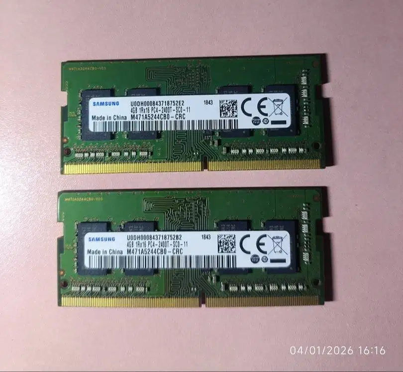 RAM Laptop DDR4 4GB 2400MHz SoDimm Notebook