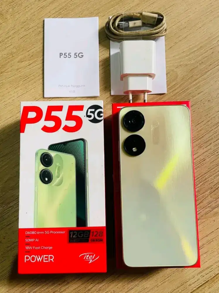 ITEL P55 5G FULLSET NO MINUS MULUS SEGEL BEKAS CEWE GARANSI