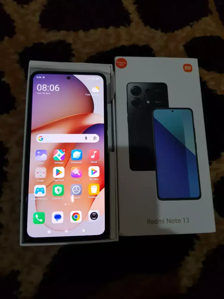 REDMI NOTE 13 4G 8/256GB MIDNIGHT BLACK