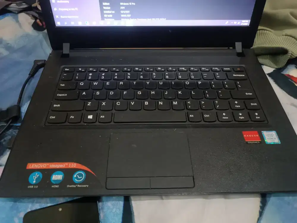 Laptop lenovo ideapad 110-14isk Core i5 Double VGA murah