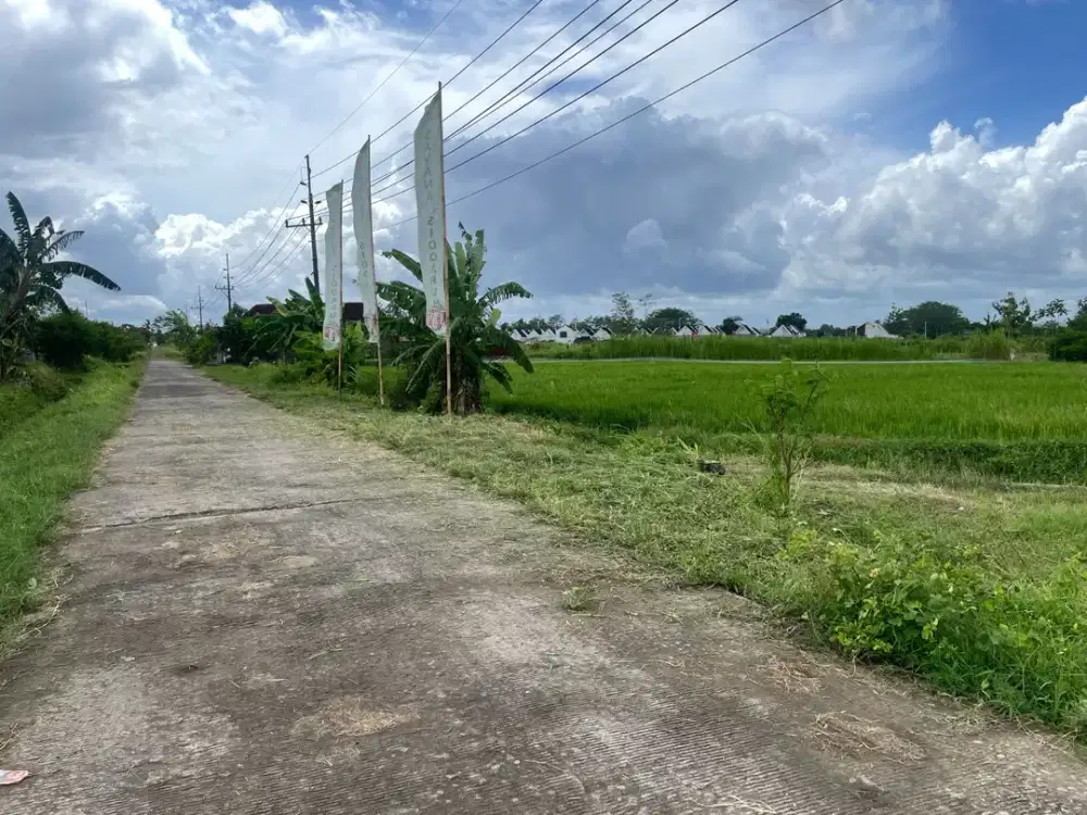 Tanah Godean Sleman Dekat Perumahan La Calesa Siap Huni