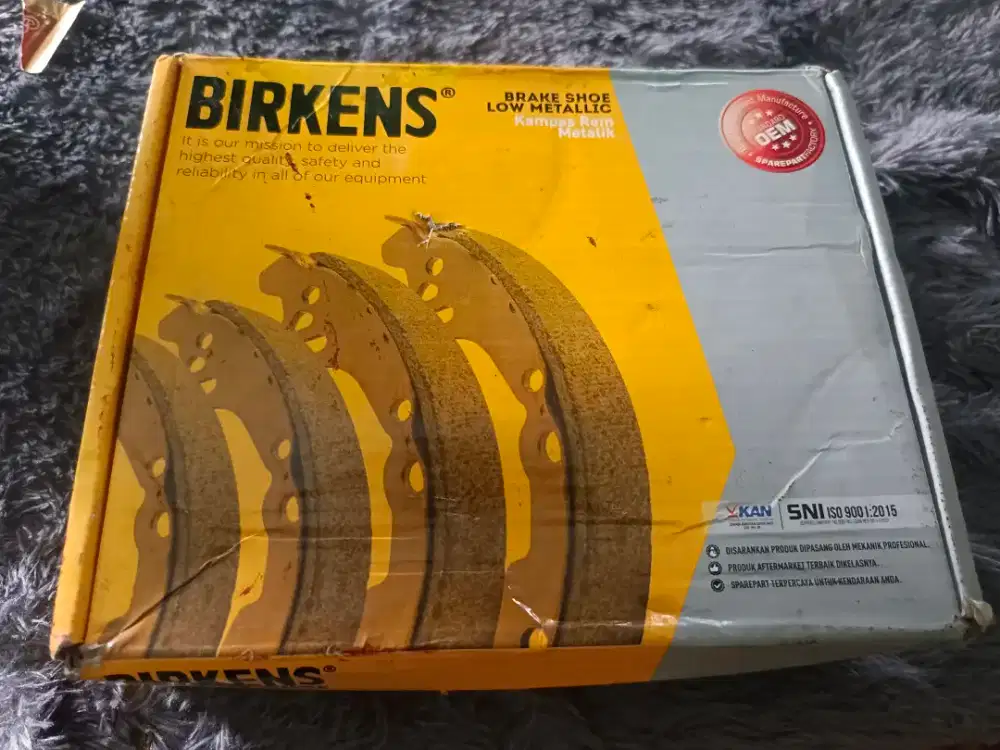 Kampas Rem Belakang Nissan March / Datsun Go