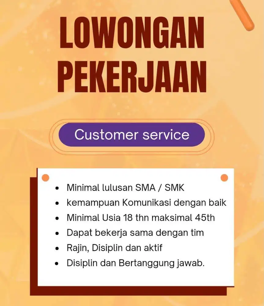 KIRIMKAN CV SEGERA!