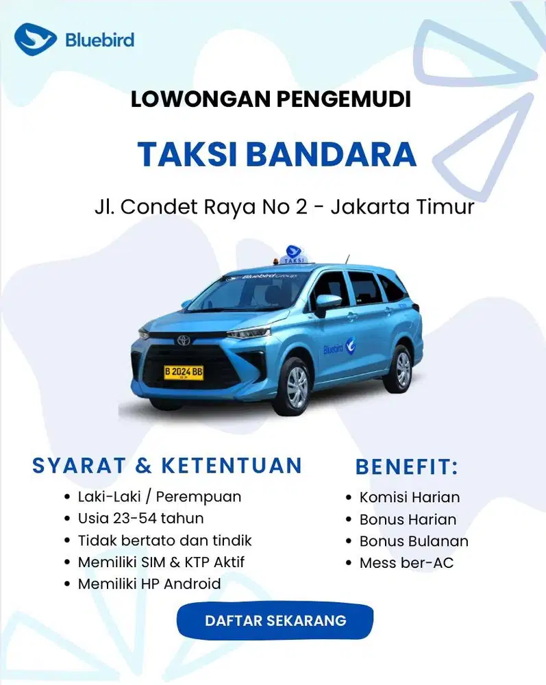 Lowongan Driver Bandara