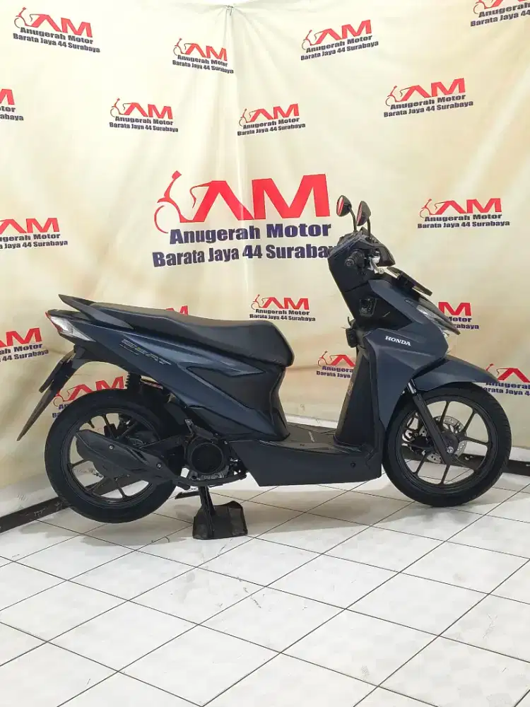 Ready Km 7 Ribu Honda beat deluxe keyless Tahun 2025 Biru doff