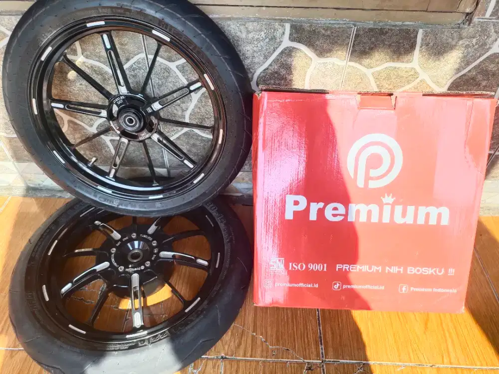 Velg cnc premium beat ring 14