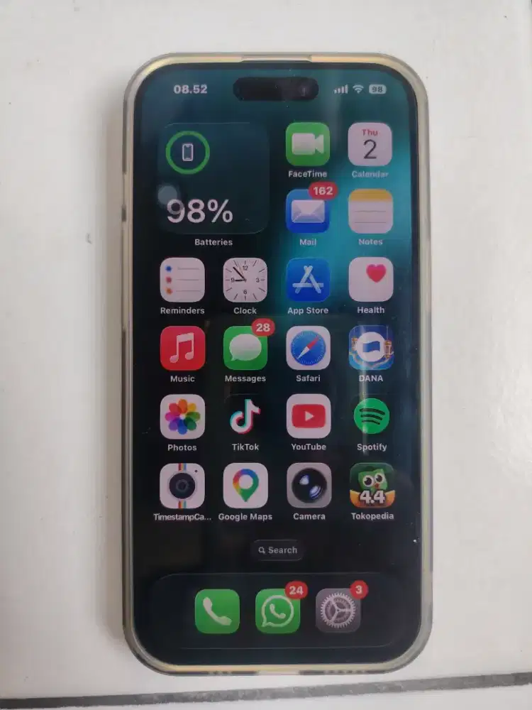 iphone 15 128 blue resmi mulus