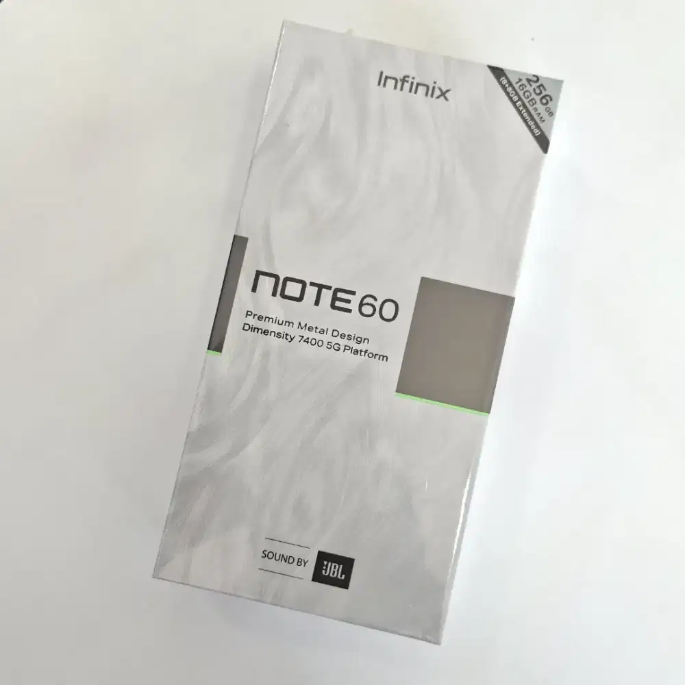 Infinix Note60 8/256 free ongkir sampai rumah