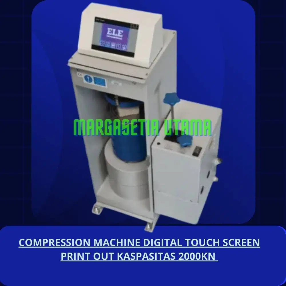 Compression Machine 2000kn Digital Touch Screen
