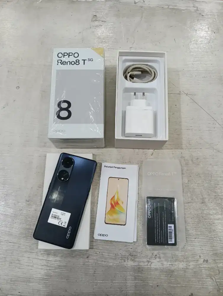 Oppo Reno8 T 5G 8/256 seken murah dan lengkap