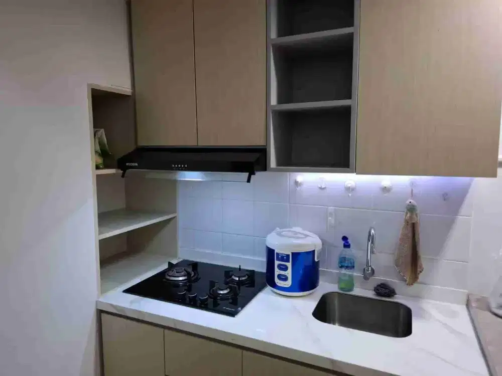 Disewa murah apartemen tokyo PIK tipe 2BR luas 40m full furnish lengkap listrik sudah 2.200 view bagus