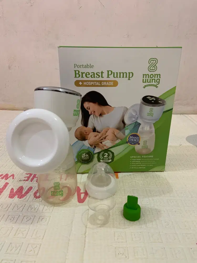 Pompa asi portabel mom uung