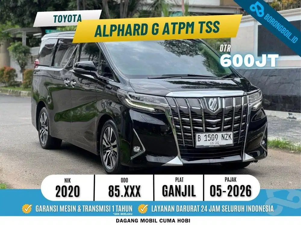 TOYOTA ALPHARD G ATPM TSS 2020