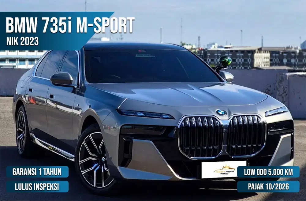 Full Luxury Sedan — BMW 735i M Sport NIK 2023