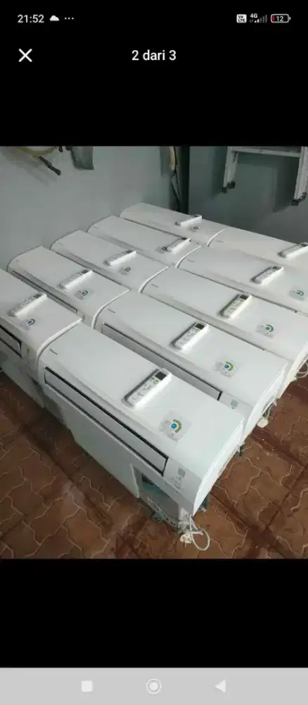 Terima AC bekas rusak