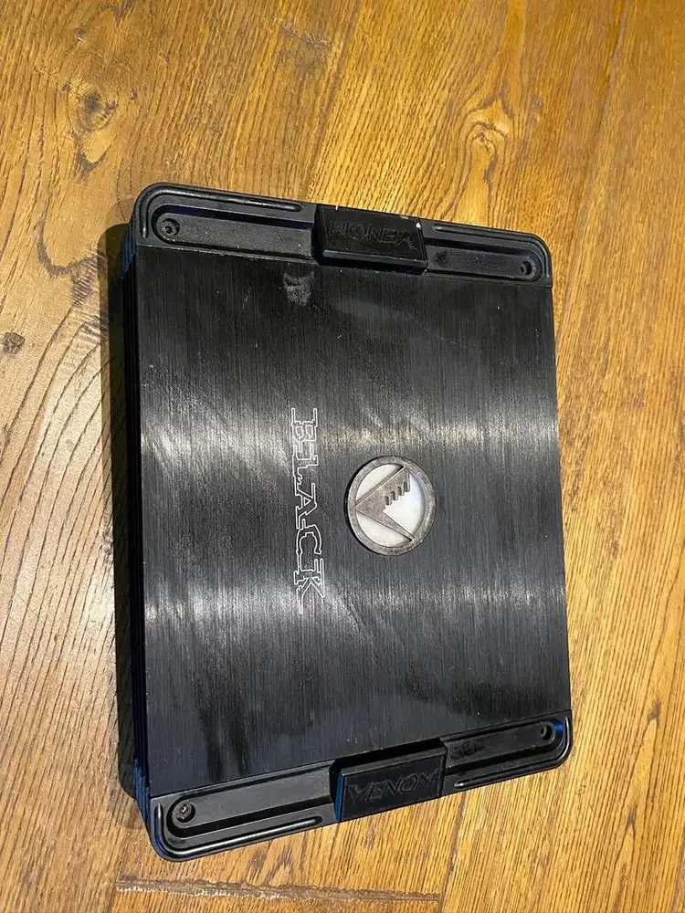 Power Monoblock Venom Black V1900B class D car amplifier