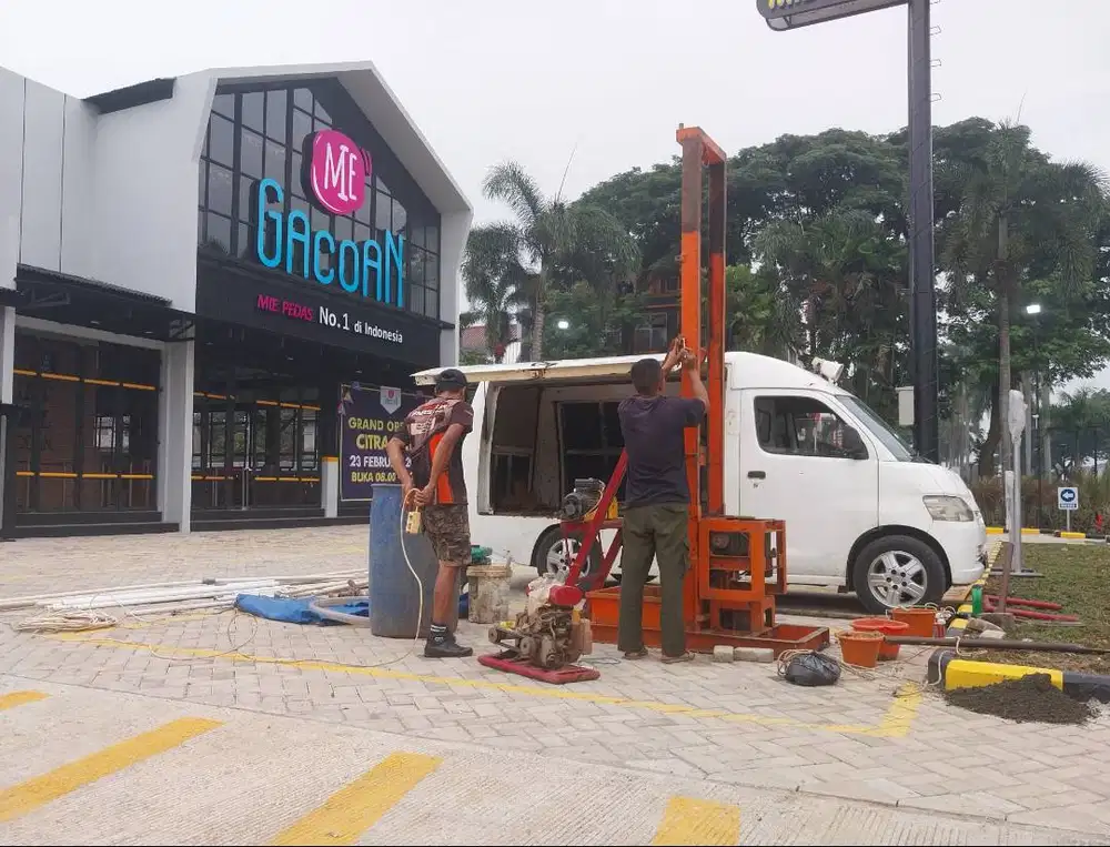 Bor Sumur + Matrial Pondok Aren