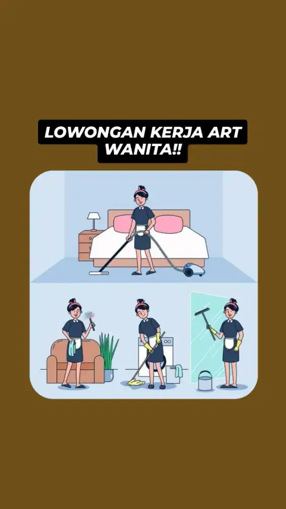 LOWONGAN KERJA ART WANITA