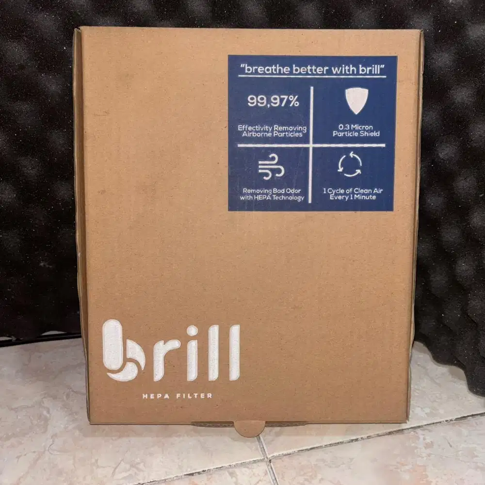 Filter AC Mobil BRILL HEPA Filter - Toyota NEW Innova Fortuner