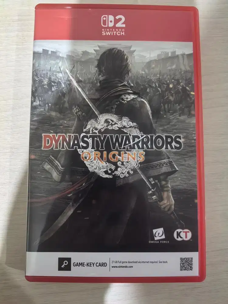 Nintento Switch 2 Disc Game Dynasty Warrior
