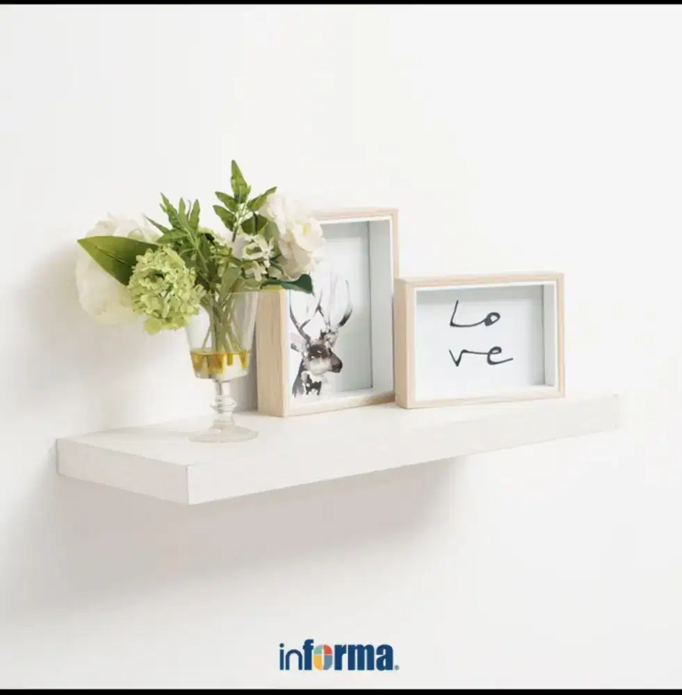 Rak gantung Informa baru floating shelf Ace Hardware