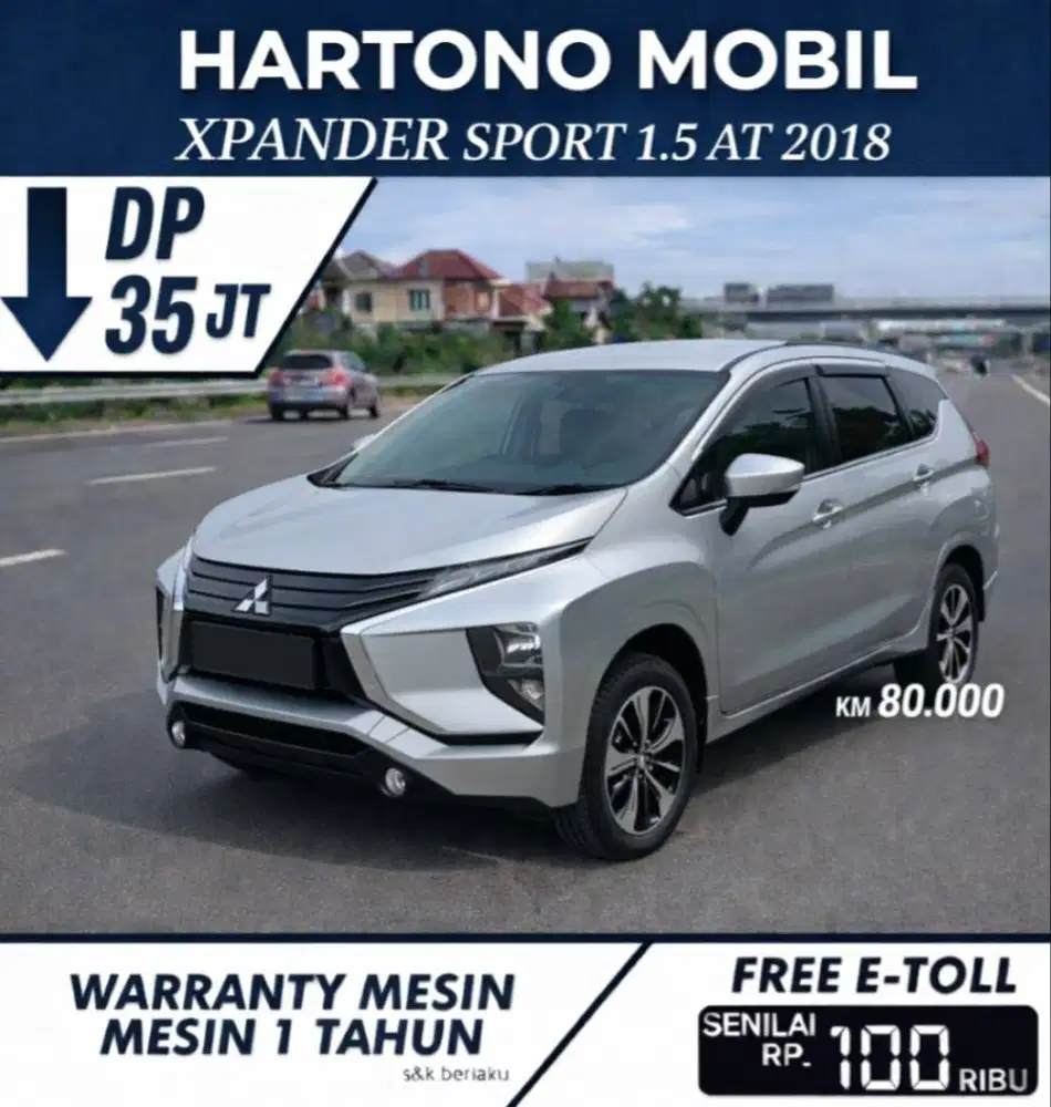 XPANDER SPORT 1.5 L AT 2018 SILVER