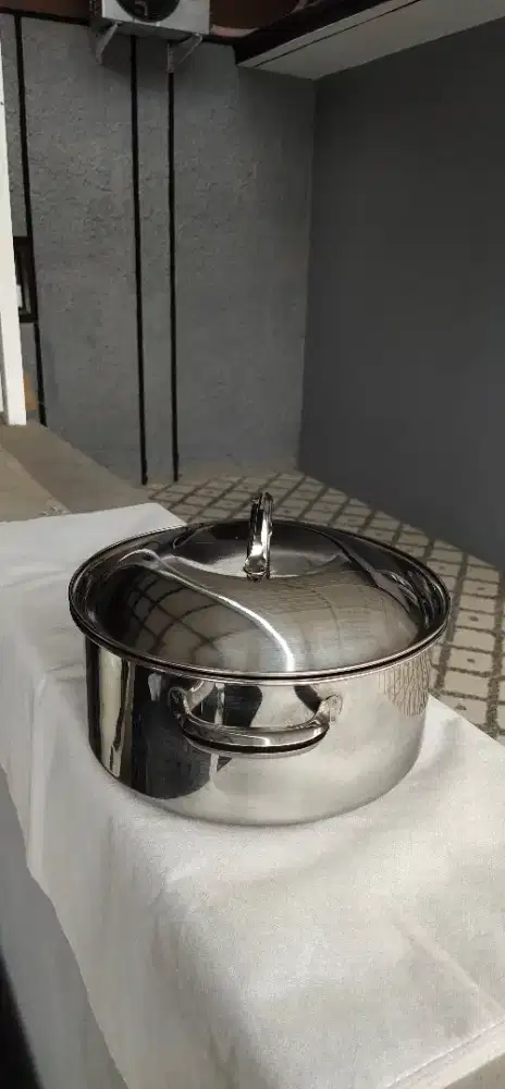 Panci Stainless Casserole 25Cm Fissler Ex Display Toko