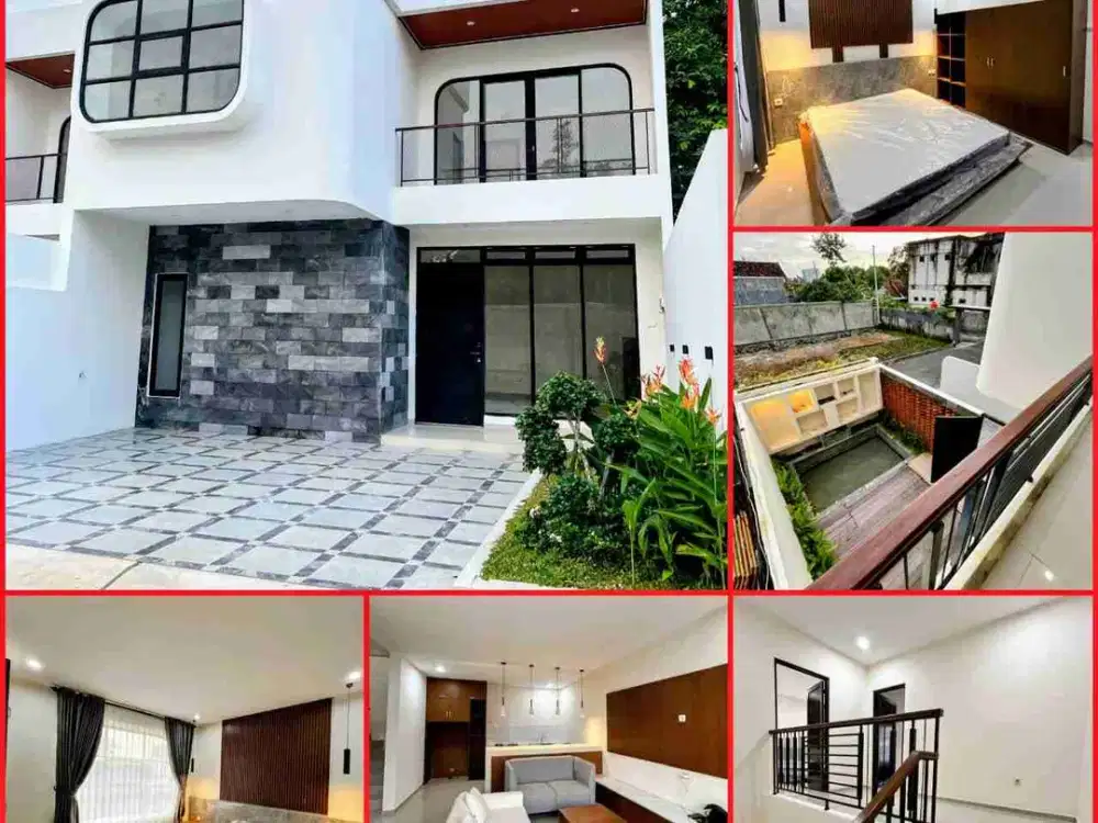 Rumah Baru 2 Lantai Dalam Ringroad Jogja Full Furnish Mini Pool