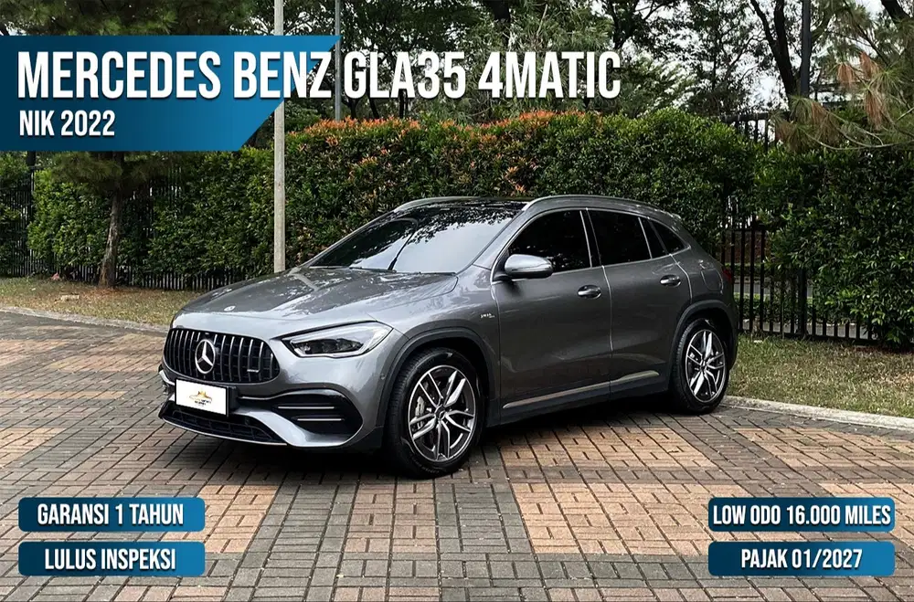 Compact tapi Buas!Mercedes-Benz GLA35 4MATIC 2022 — AMG Performance SU