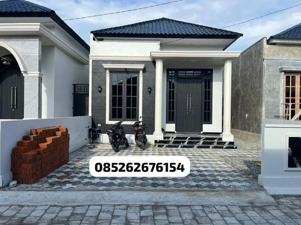 Dijual rmh minimalis type 60 clasic moderen gp lamtemen dkt dirlantas