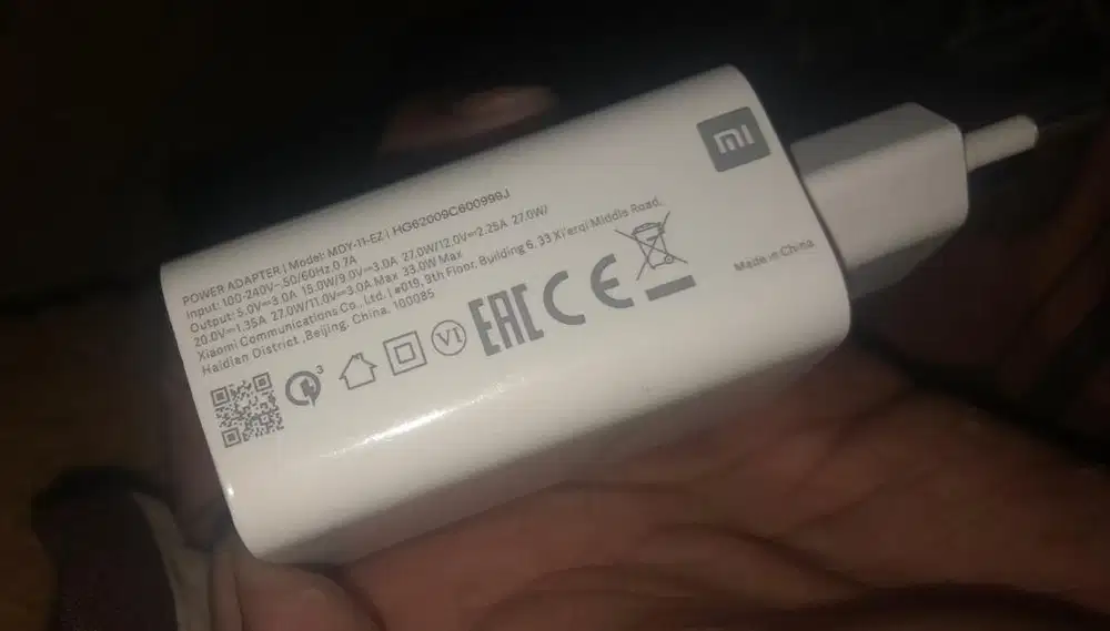 Adapter charger 33wat