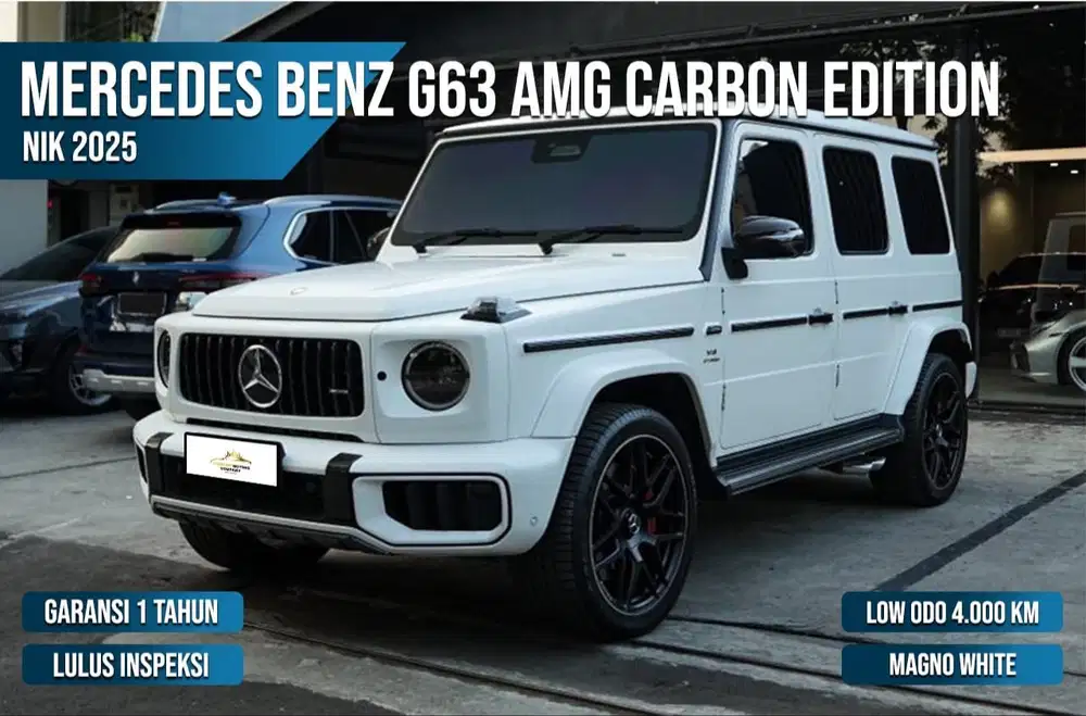Good Deals - Mercedes Benz G63 AMG Carbon Edition Magno White