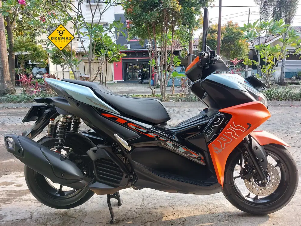 (DP 500 Rb)‼️ Aerox 155 Standard Biru Orange 2024 Cash & Kredit