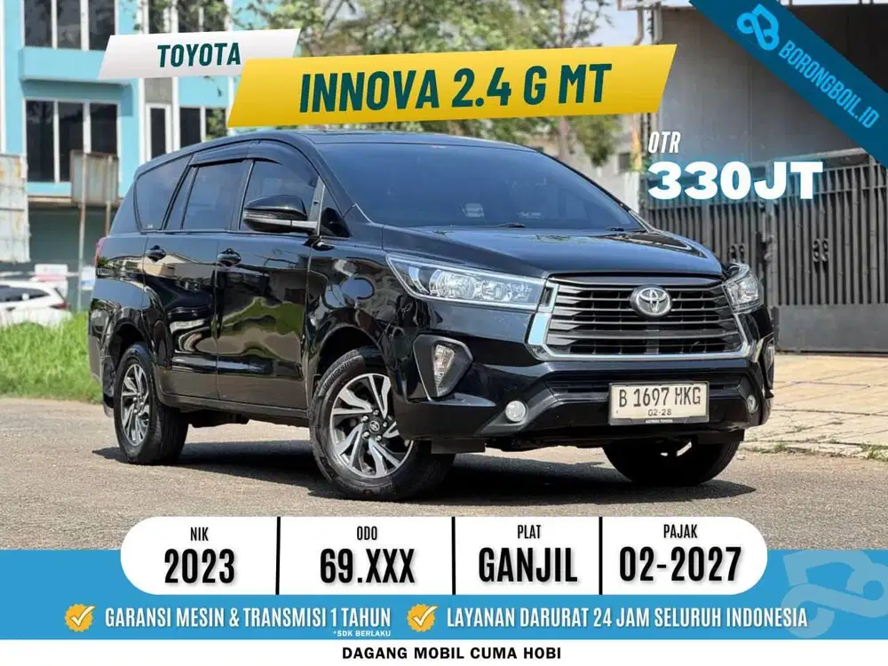 Toyota Kijang Innova 2.4 G Diesel MT 2022/2023 Low KM! | Santa Fe CRV
