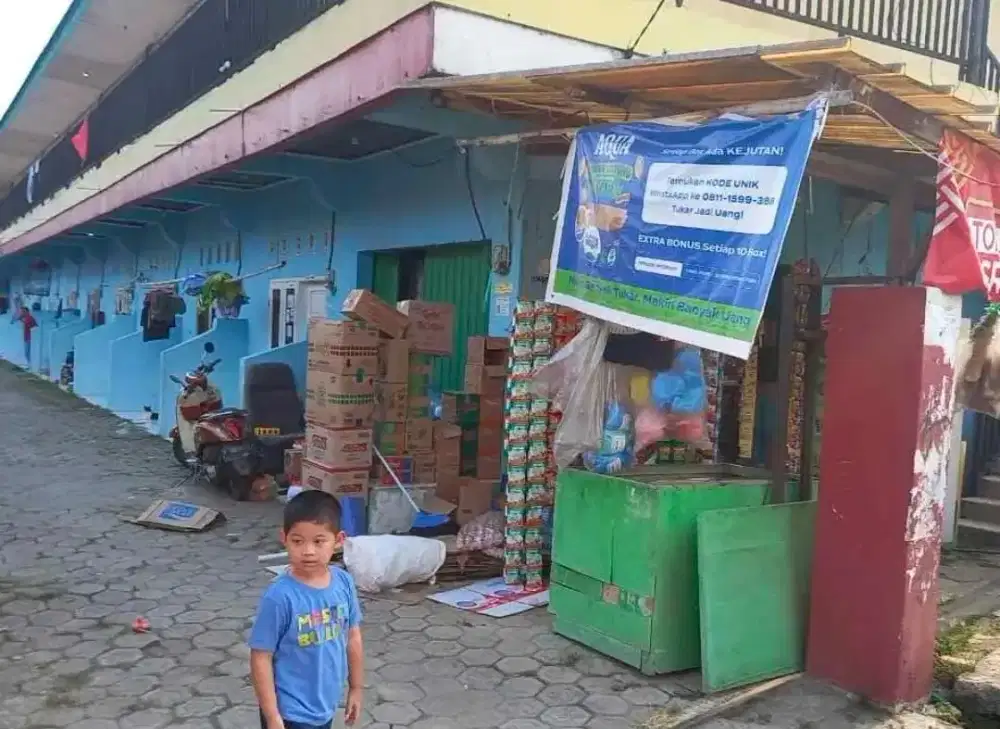 Jual BU (Nego sampai jadi)  Rumah Kontrakan 27 Pintu Plus Warung