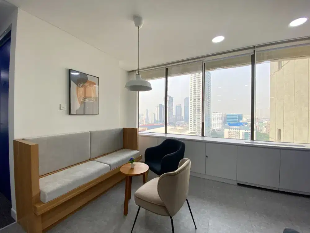 Kantor Sewa Area Thamrin di Menara Cakrawala 8 Pax Dekat MRT