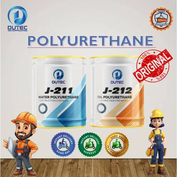 Dutec PU Foam WPU J-211 & OPU J-212 Cairan Obat Injeksi Kebocoran