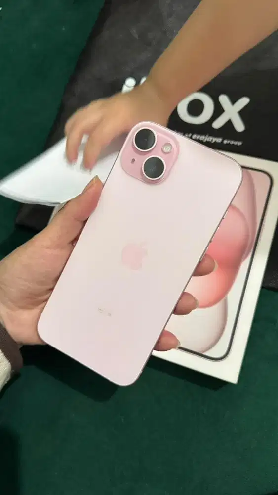 IPhone 15Plus 128 Resmiiii IBox