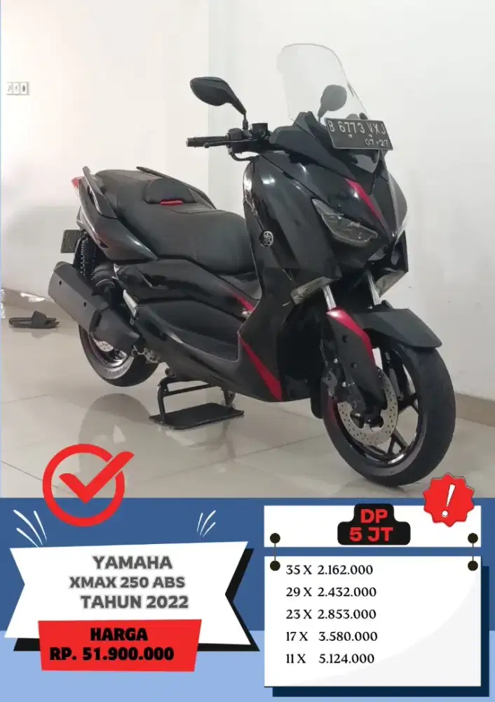 Yamaha Xmax 250 Tahun 2022 KM 17Ribu