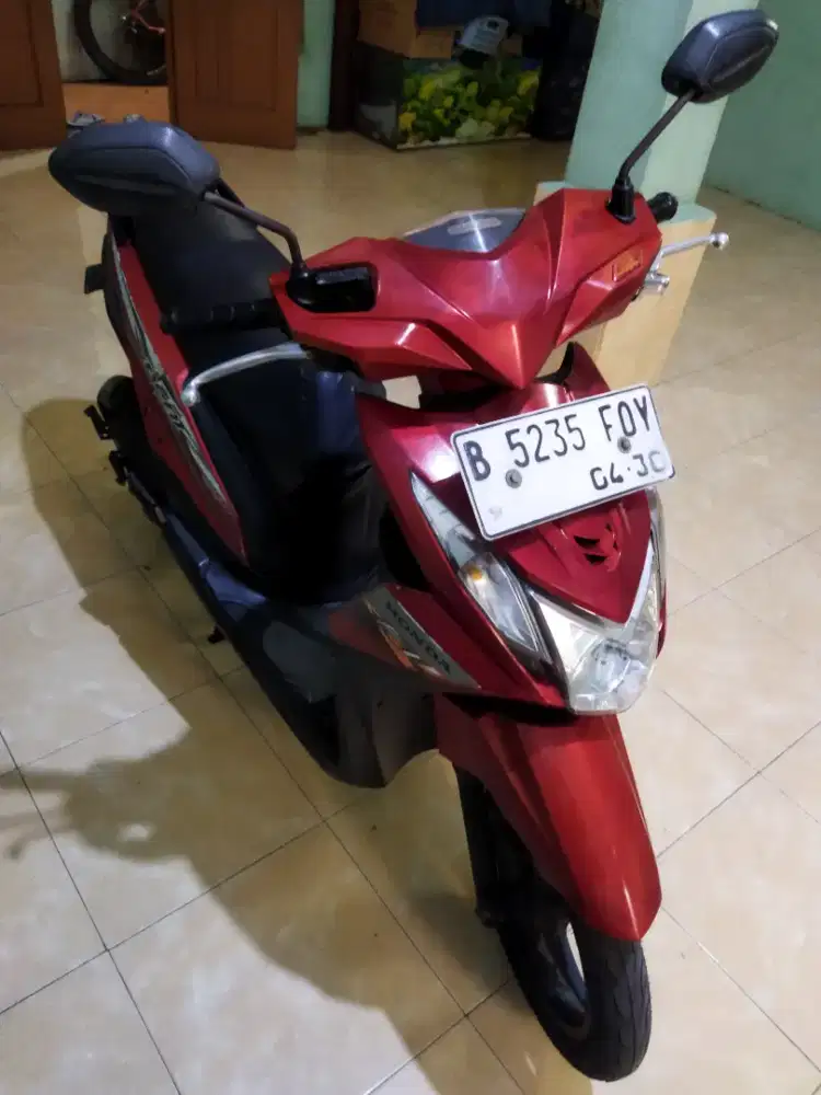 Honda Beat injeksi Th 2014 Pjk Hidup Siap Pakai Plat B Bekasi