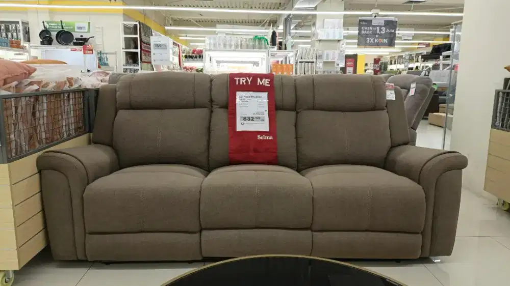 Set Sofa Recliner Lorian 3S+2S+1S