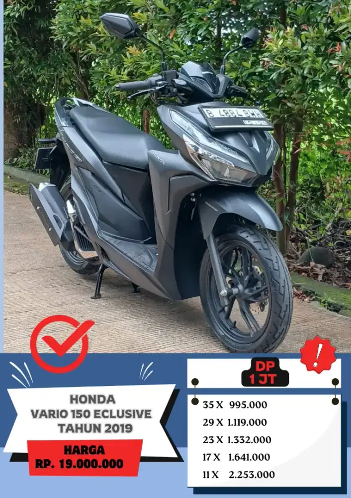 Honda Vario 150 Exclusive Tahun 2019