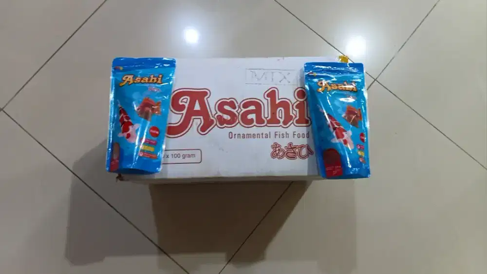 Makanan Ikan Asahi Murah
