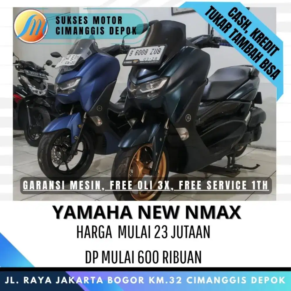 PROMO NEW NMAX ABS 2020 DP 600 NMAX 2023 UNIT ISTIMEWA [SUKSES MOTOR]