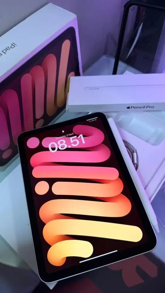 Ipad Mini 7 (A17Pro) 128GB WIFI Inter Starlight bh 100%