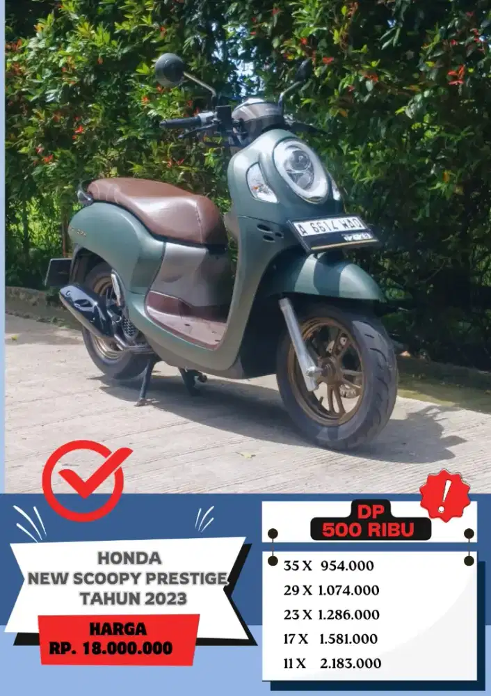 Honda Scoopy Prestige Tahun 2023