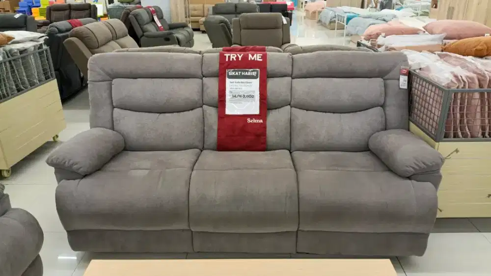 Set Sofa Recliner Laurel 1S+2S+3S