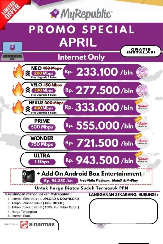 Mayrepublic wifi terbaik