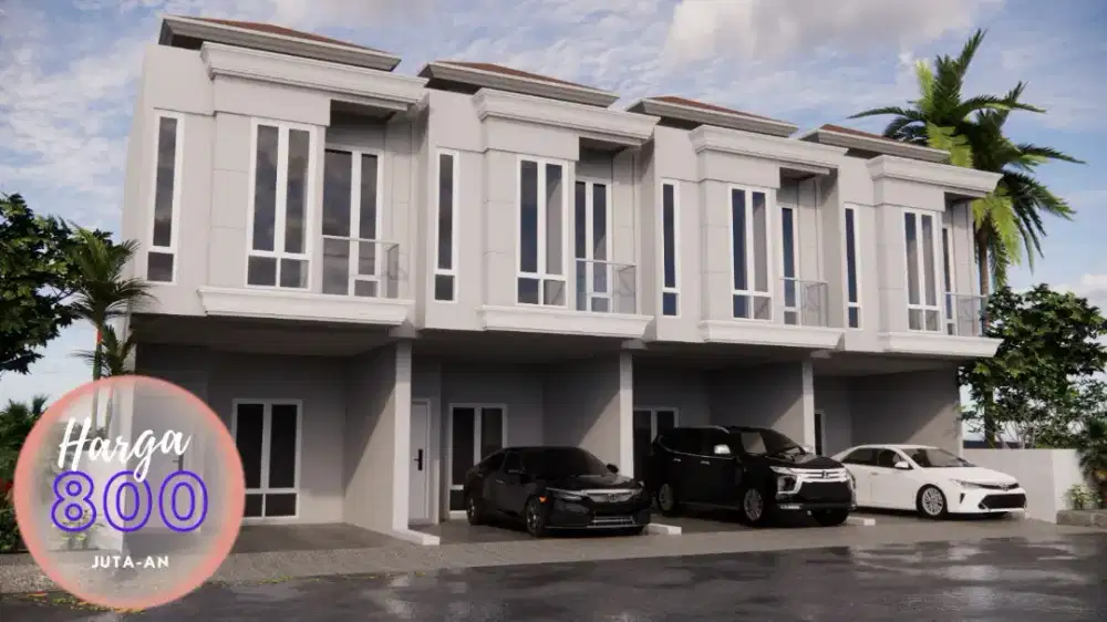 dijual rumah mewah 2 lantai jalan arjuna utan kayu jakarta timur