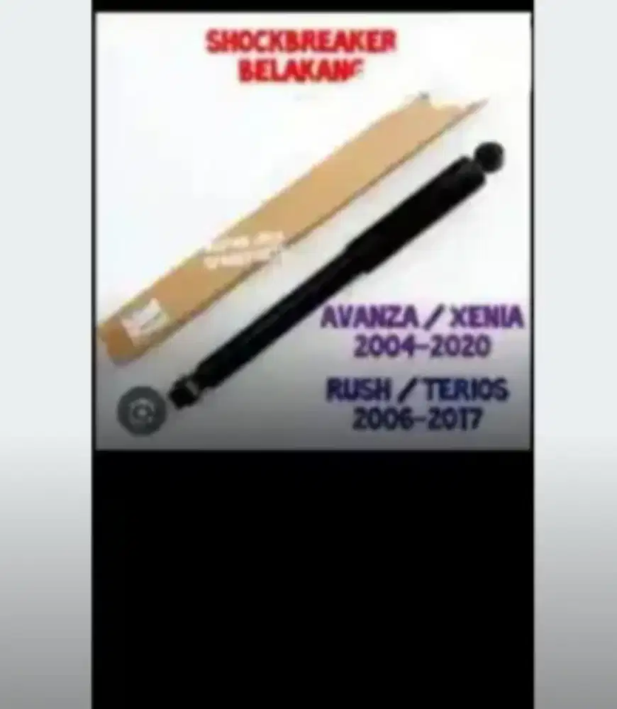 Sepasang shockbreker kayaba utk Avanza grand max rush
